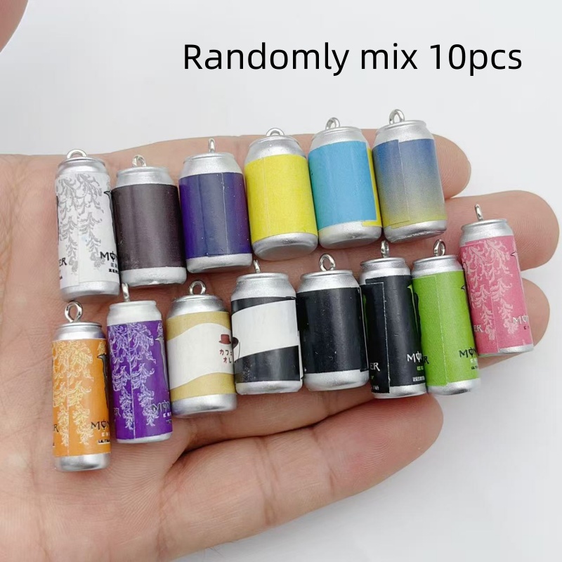 Resin Art Box - 10 Breloques Miniature en Résine en