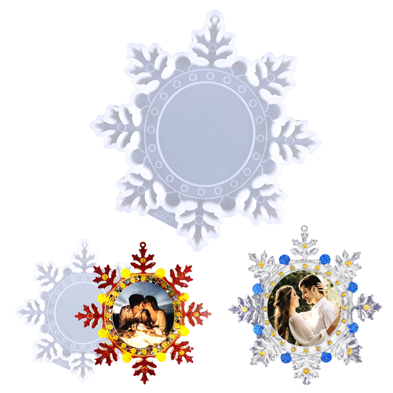 Resin Art Jewellery - Cadre Photo de noël en résine