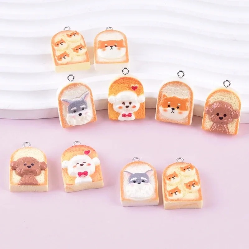 Resin Art Products - 10 pendentifs en résine en forme