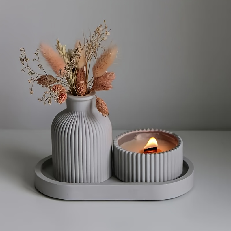Resin Art Products - Moules en Silicone, plateau ovale, moule