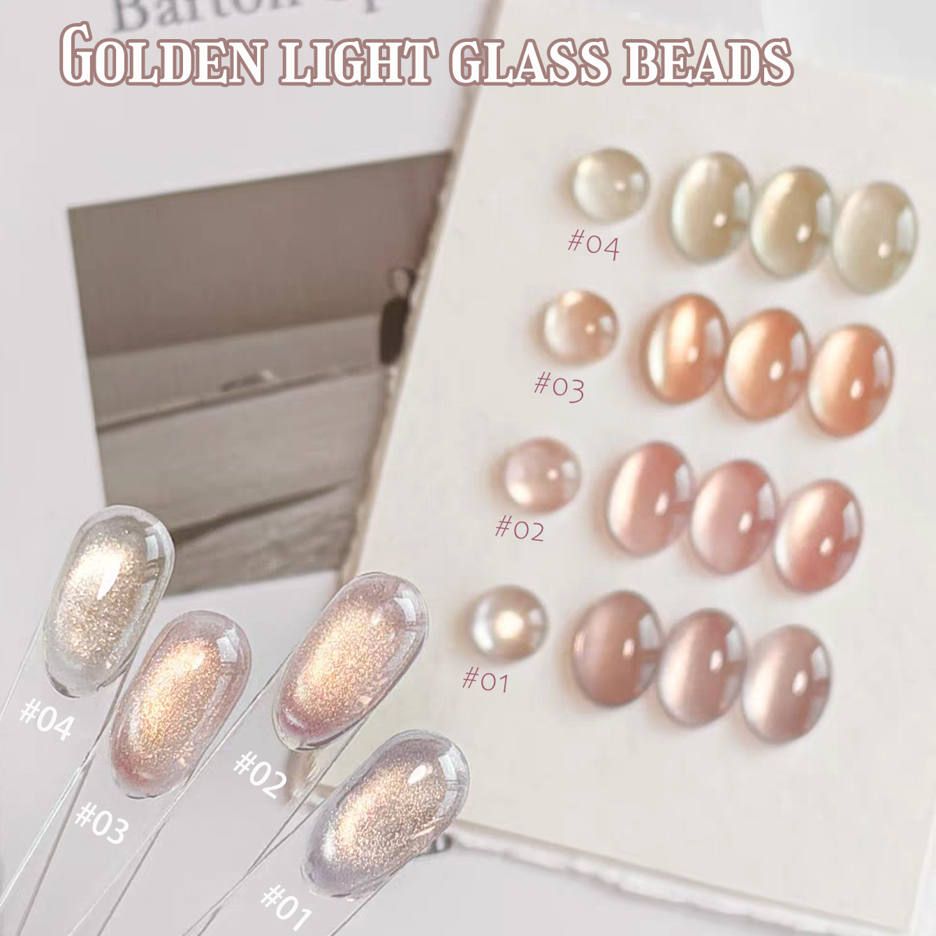 Resin Art Purple - 1 pièce TC Pink Golden Eye