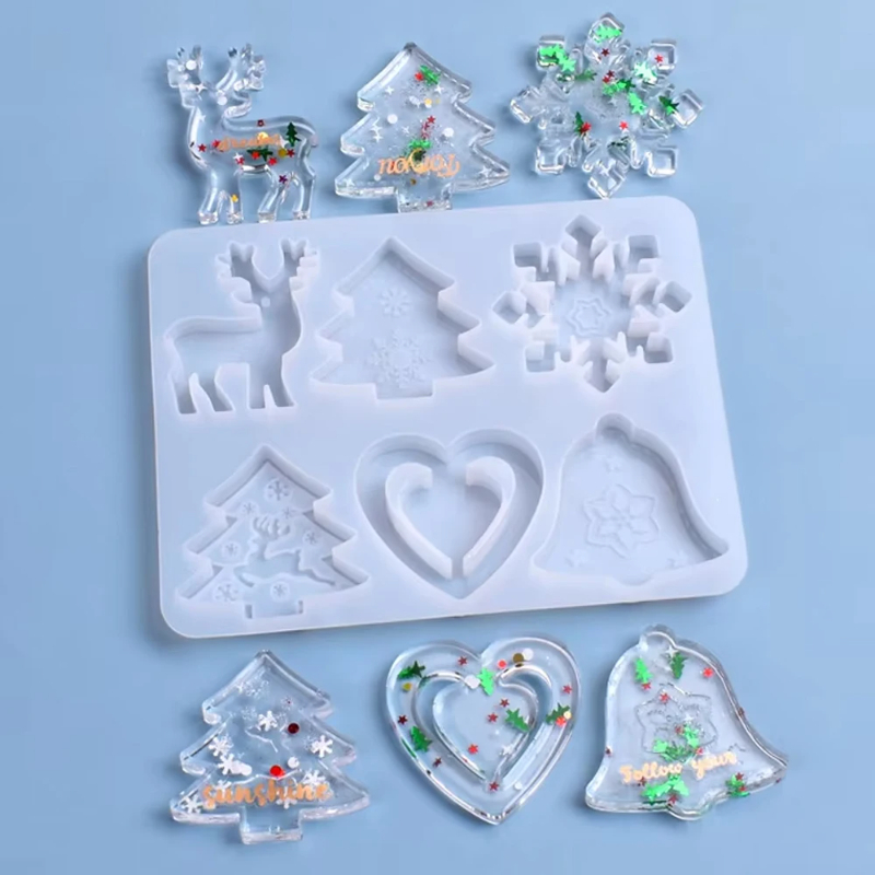 Resin Art Jewellery - Moule de noël en résine époxy