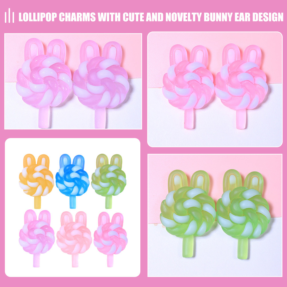 24 Breloques Sucettes Mignonne - Resin Art Products avis et prix