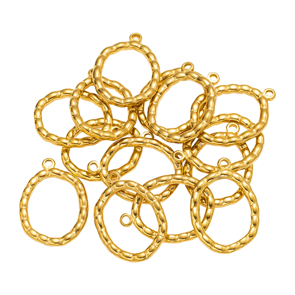 Pendentifs ronds en forme de c - Resin Art Products avis et prix