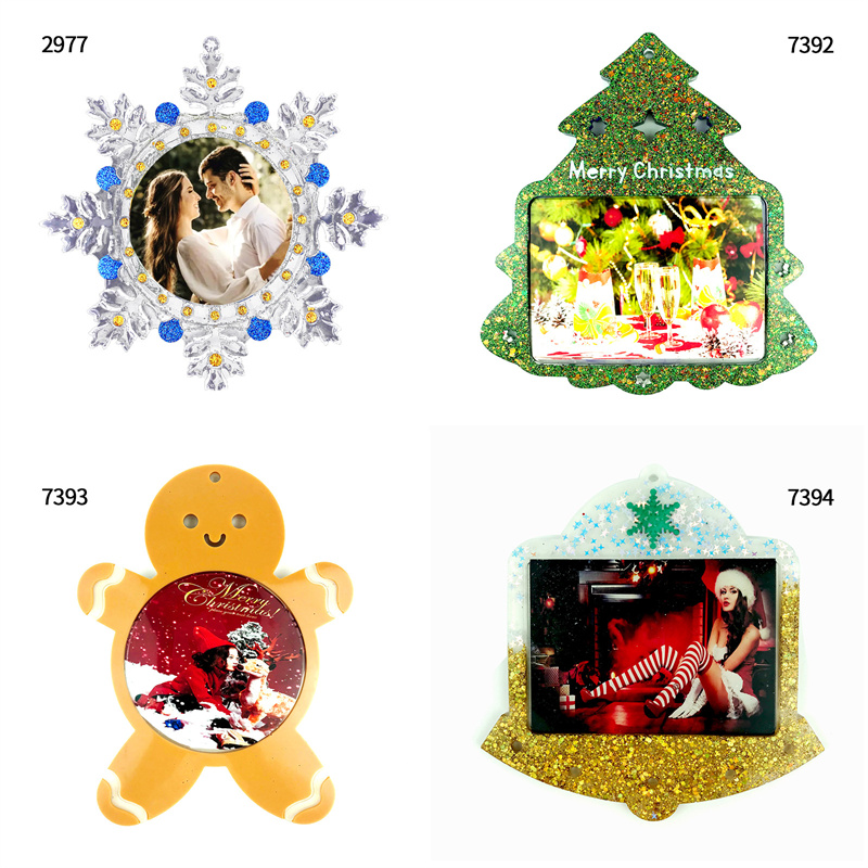 Cadre Photo de noël en résine  - Resin Art Jewellery avis et prix