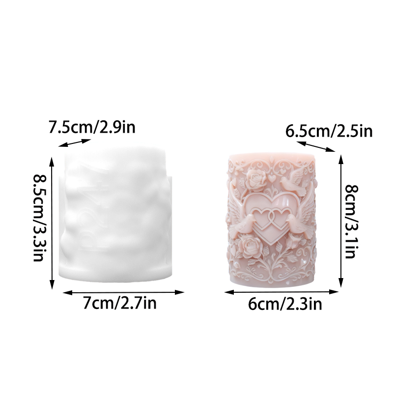 Moule en Silicone pour bougie  - Resin Art Design avis et prix