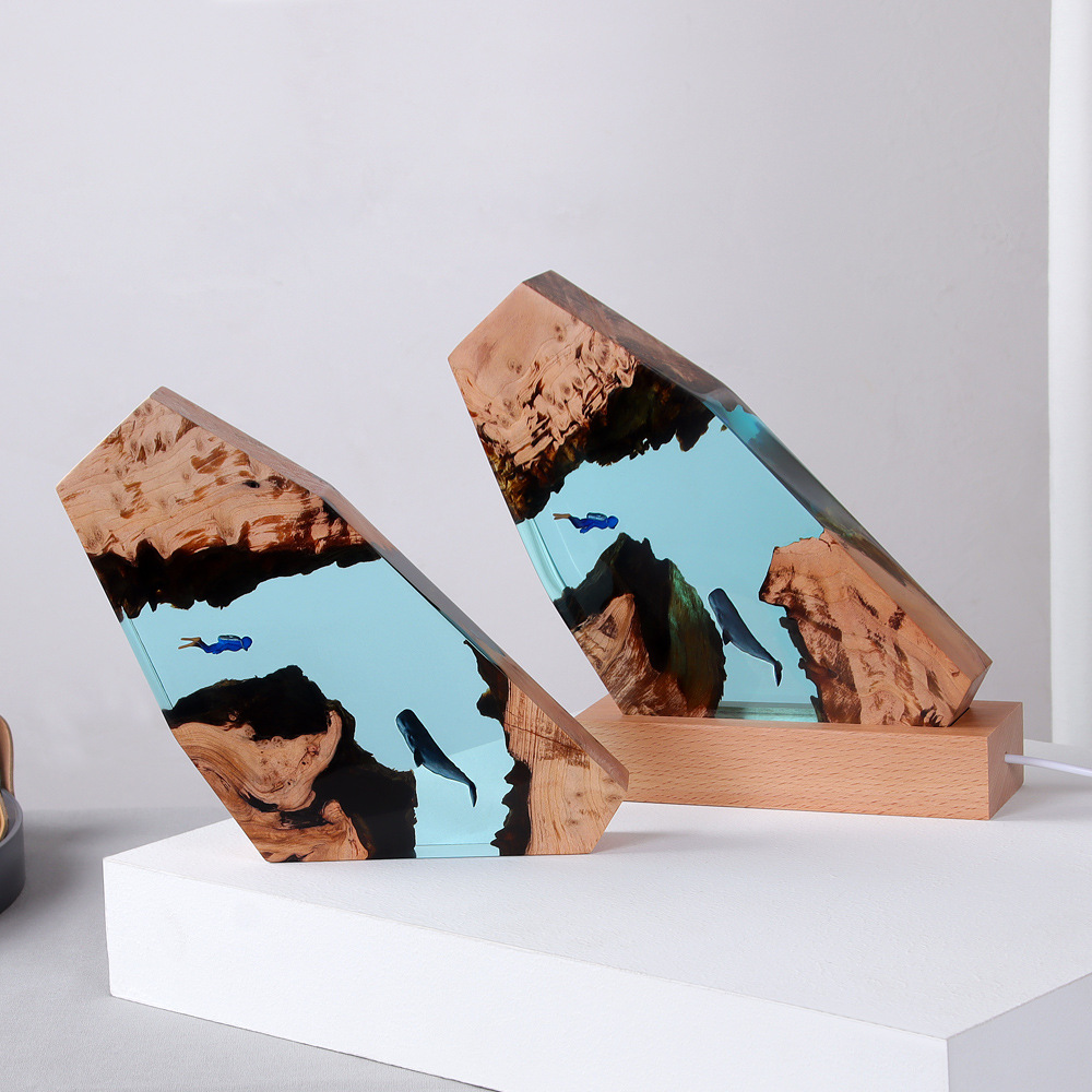 Nouvelle Décoration de Bureau  - Resin Art Underwater avis et prix