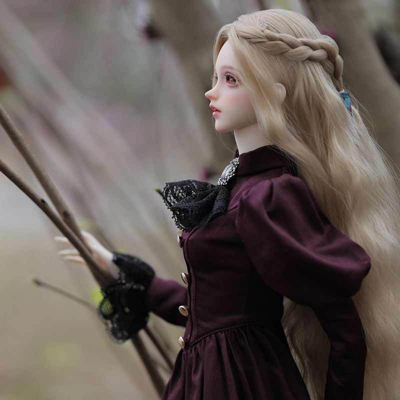 Elina-Robe violette aristocrat - Resin Art Purple avis et prix