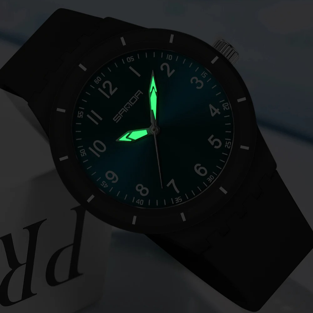 Montre à quartz SANDA 9075 pou - Resin Art Underwater avis et prix