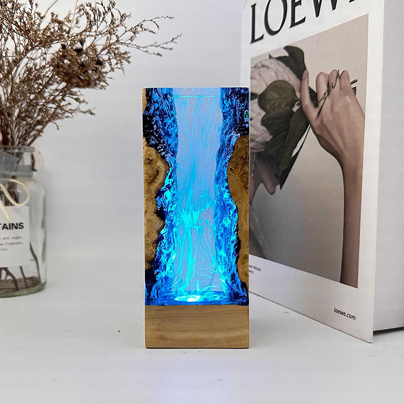 Lampe de table créative en rés - Resin Art Underwater avis et prix