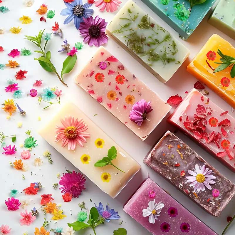 Fleur colorée mixte pour moula - Resin Art Design avis et prix
