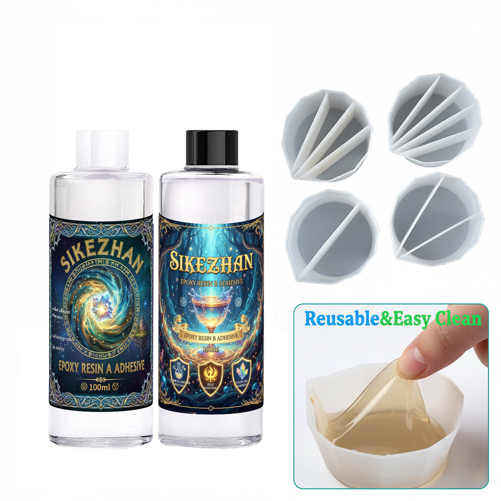 Kit de résine époxy avec 4 cou - Resin Art Tool Kit avis et prix