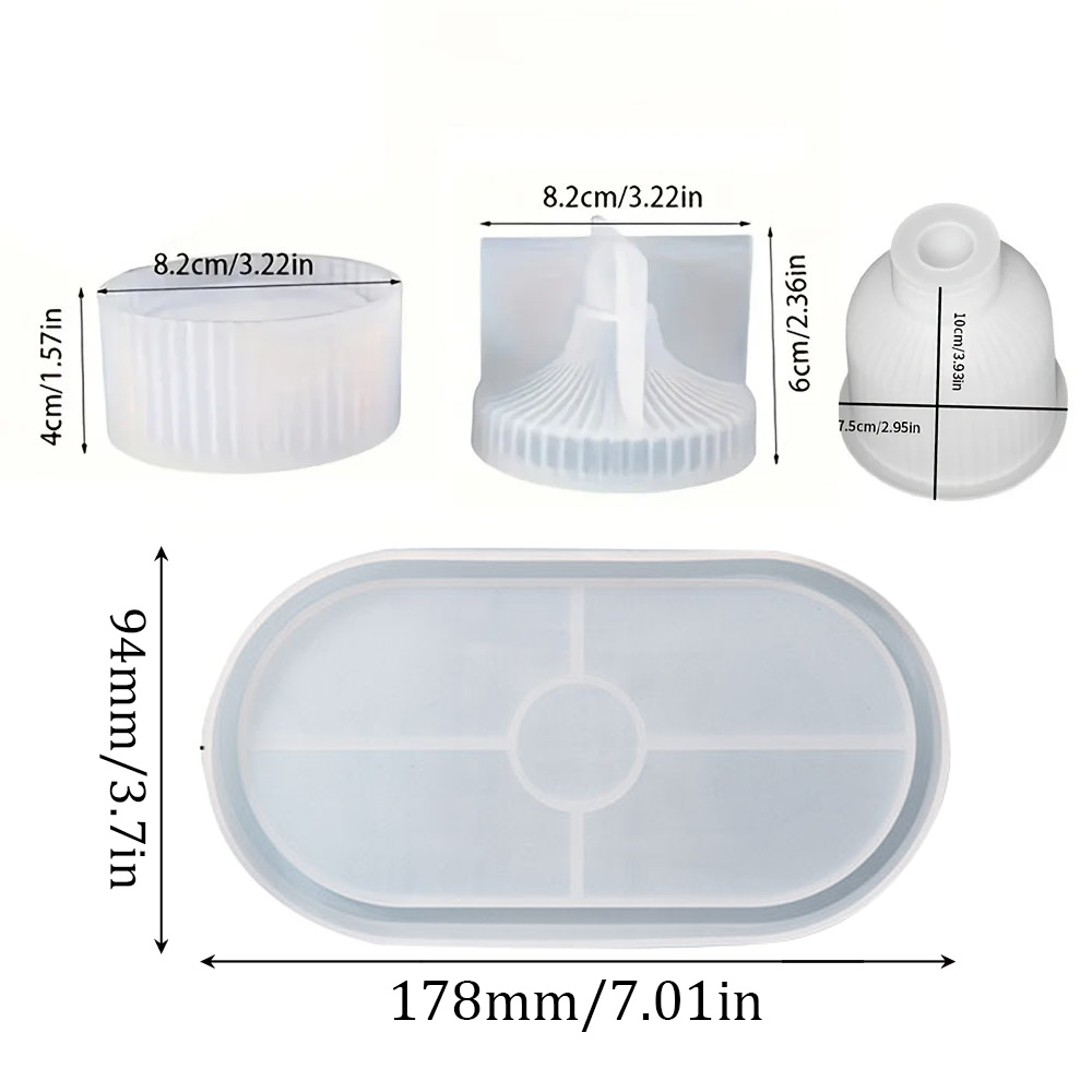 Moules en Silicone, plateau ov - Resin Art Products avis et prix