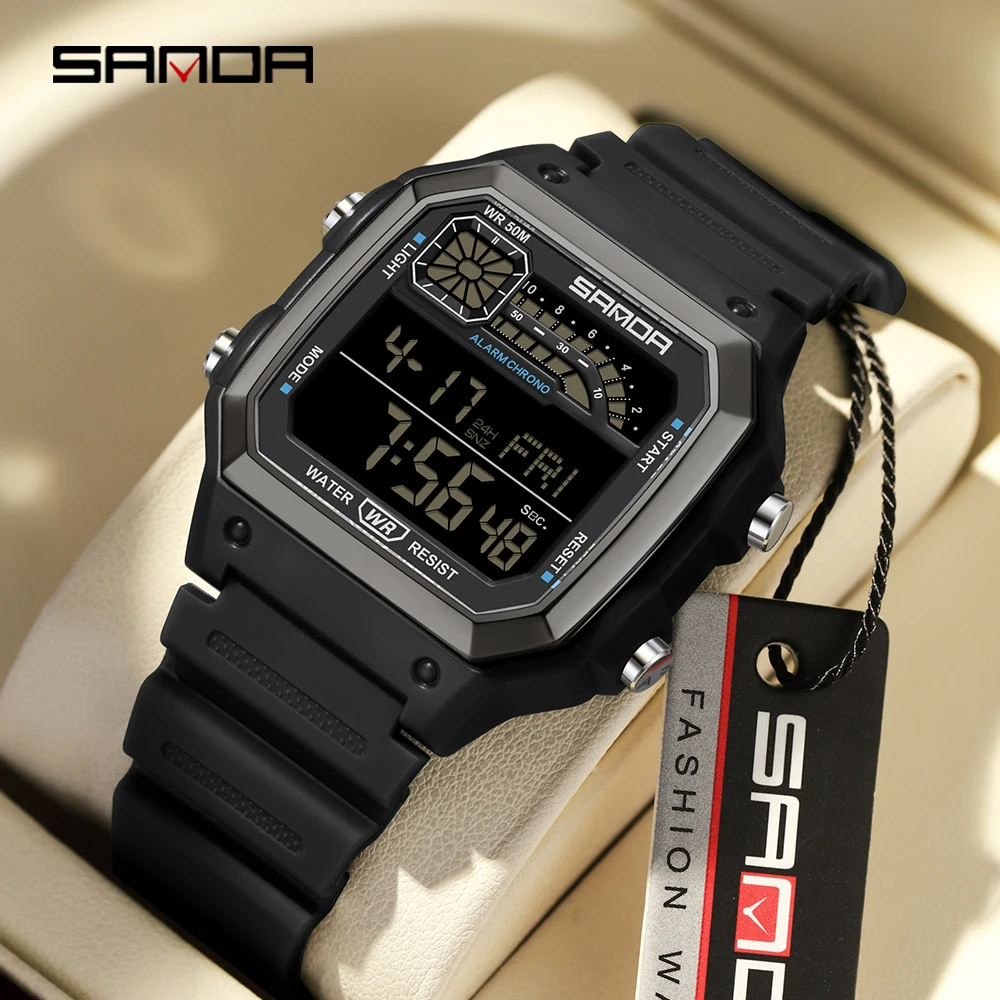 SANDA 6196 montre électronique - Resin Art Underwater avis et prix