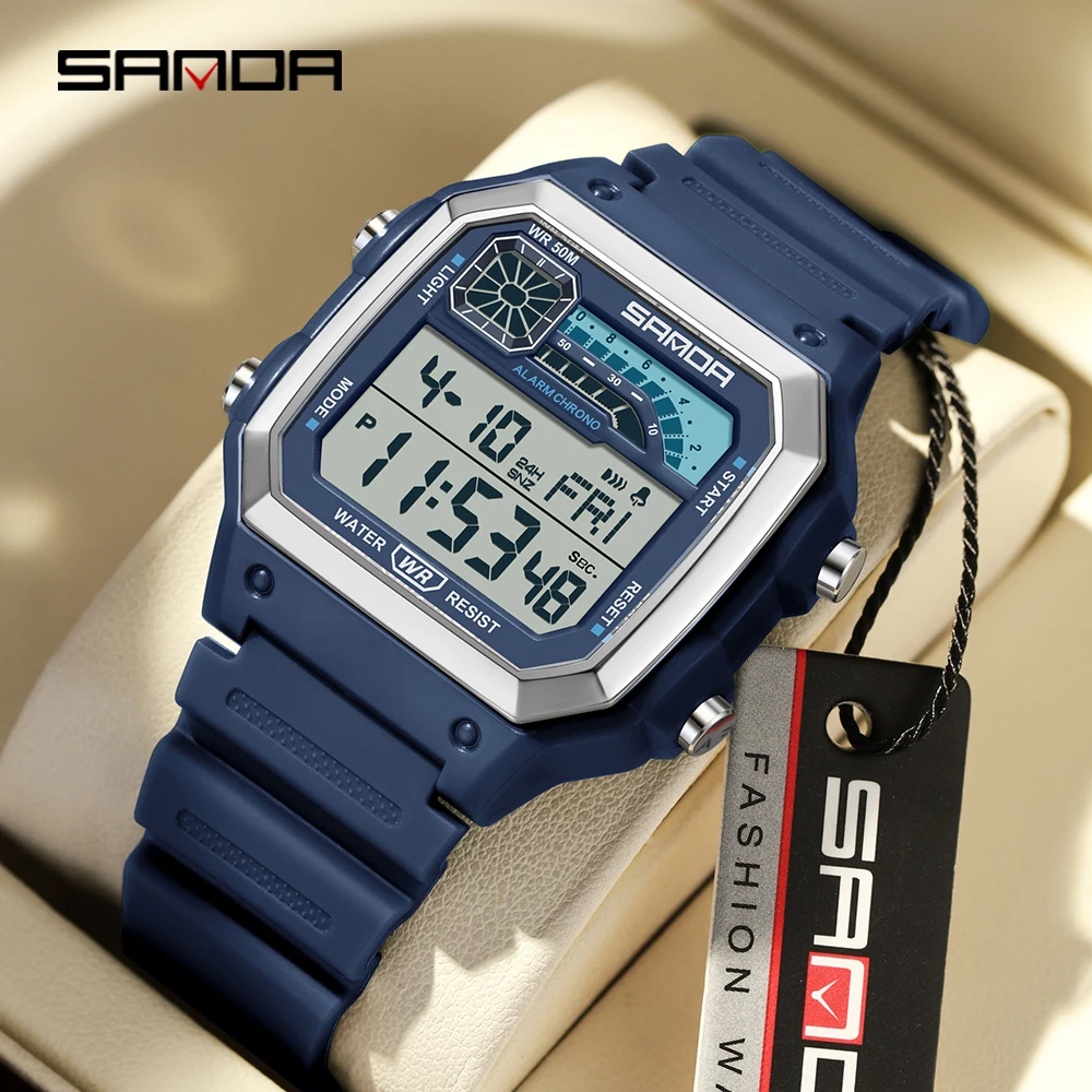 SANDA 6196 montre électronique - Resin Art Underwater avis et prix