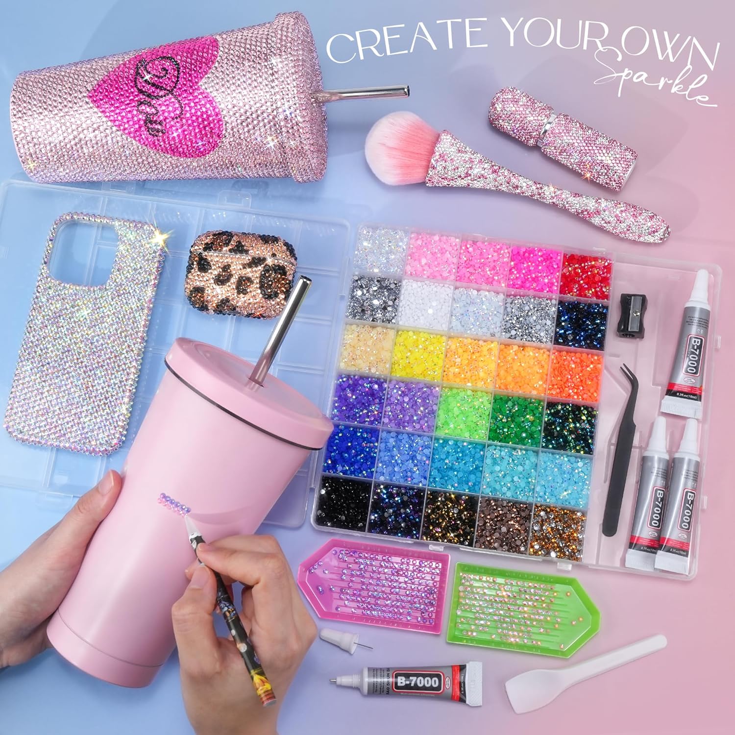 Kit de strass en résine, 30 co - Resin Art Tool Kit avis et prix