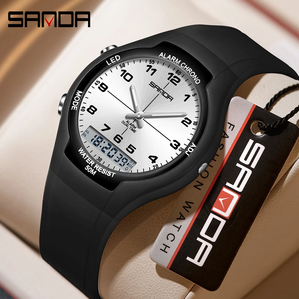 Montre à quartz SANDA 6320, no - Resin Art Underwater avis et prix