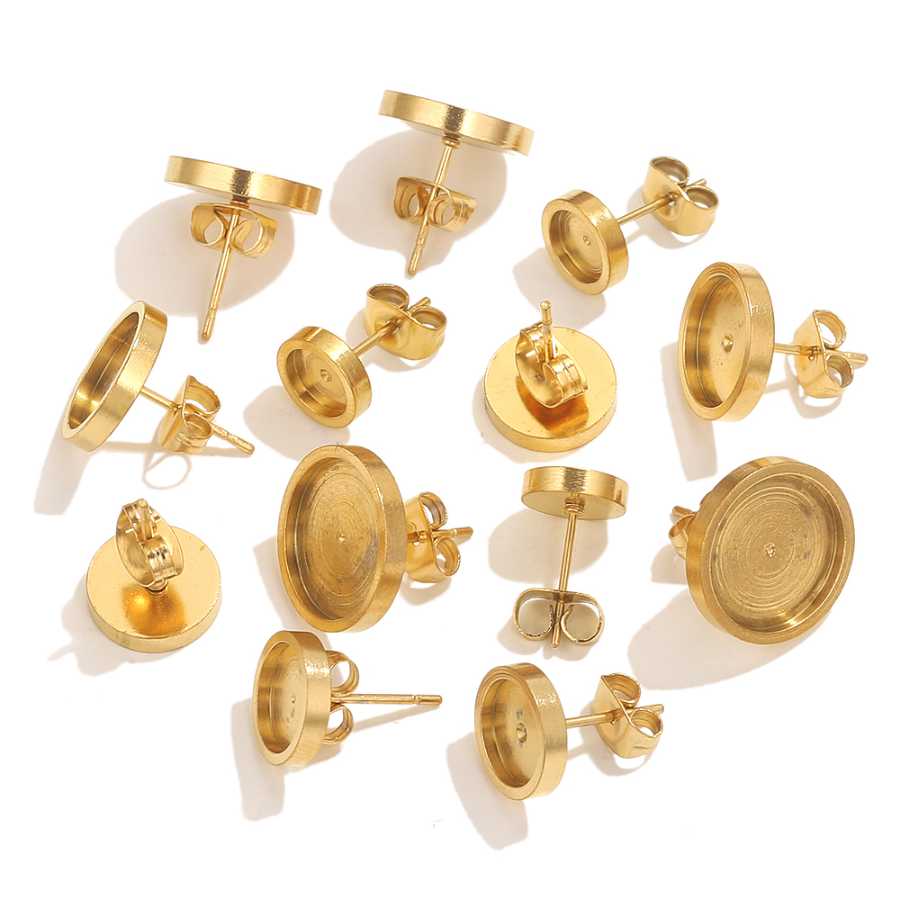 10 pièces en acier inoxydable  - Resin Art Jewellery avis et prix